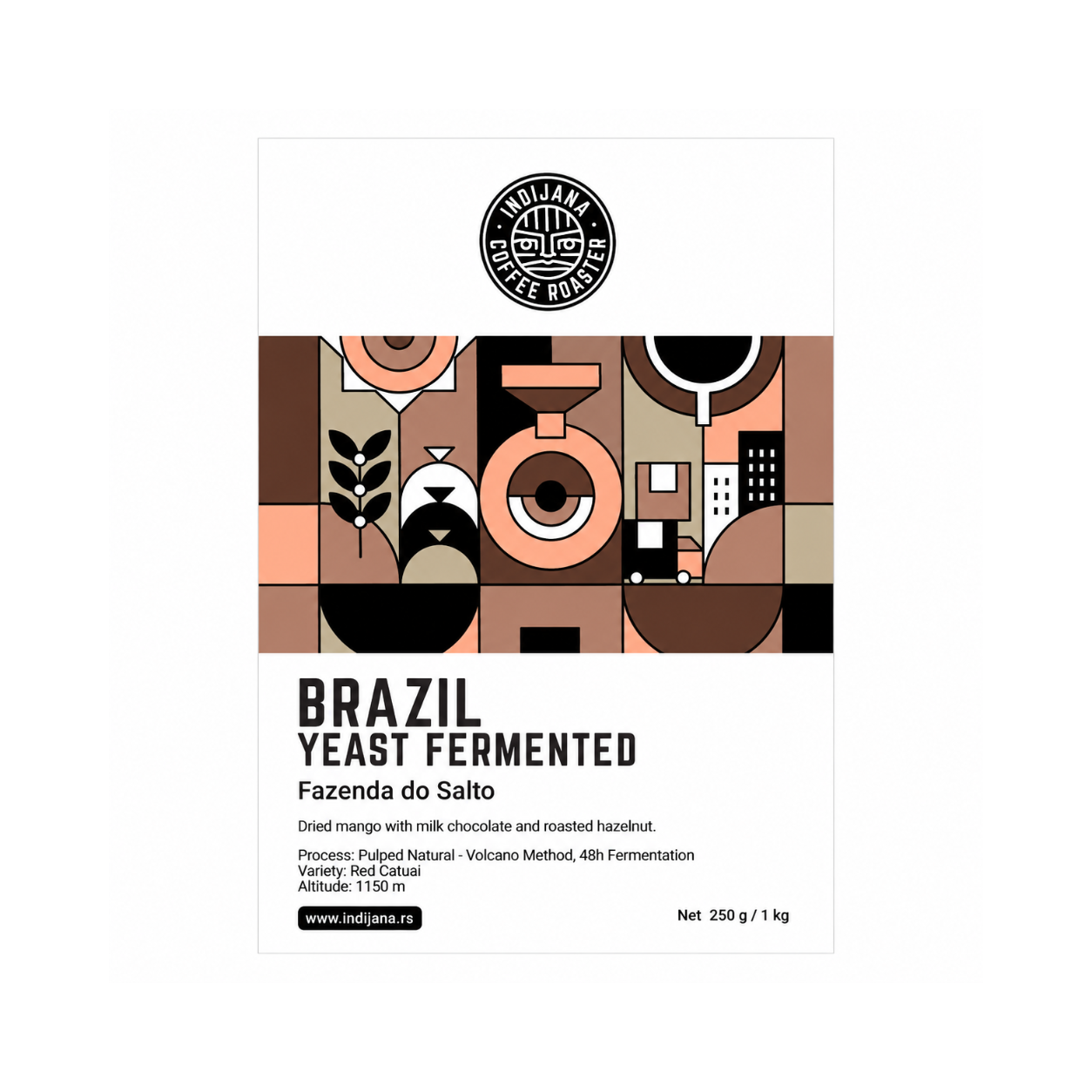 Indijana Coffee | Brazil Fazenda Sertao specialty kafa