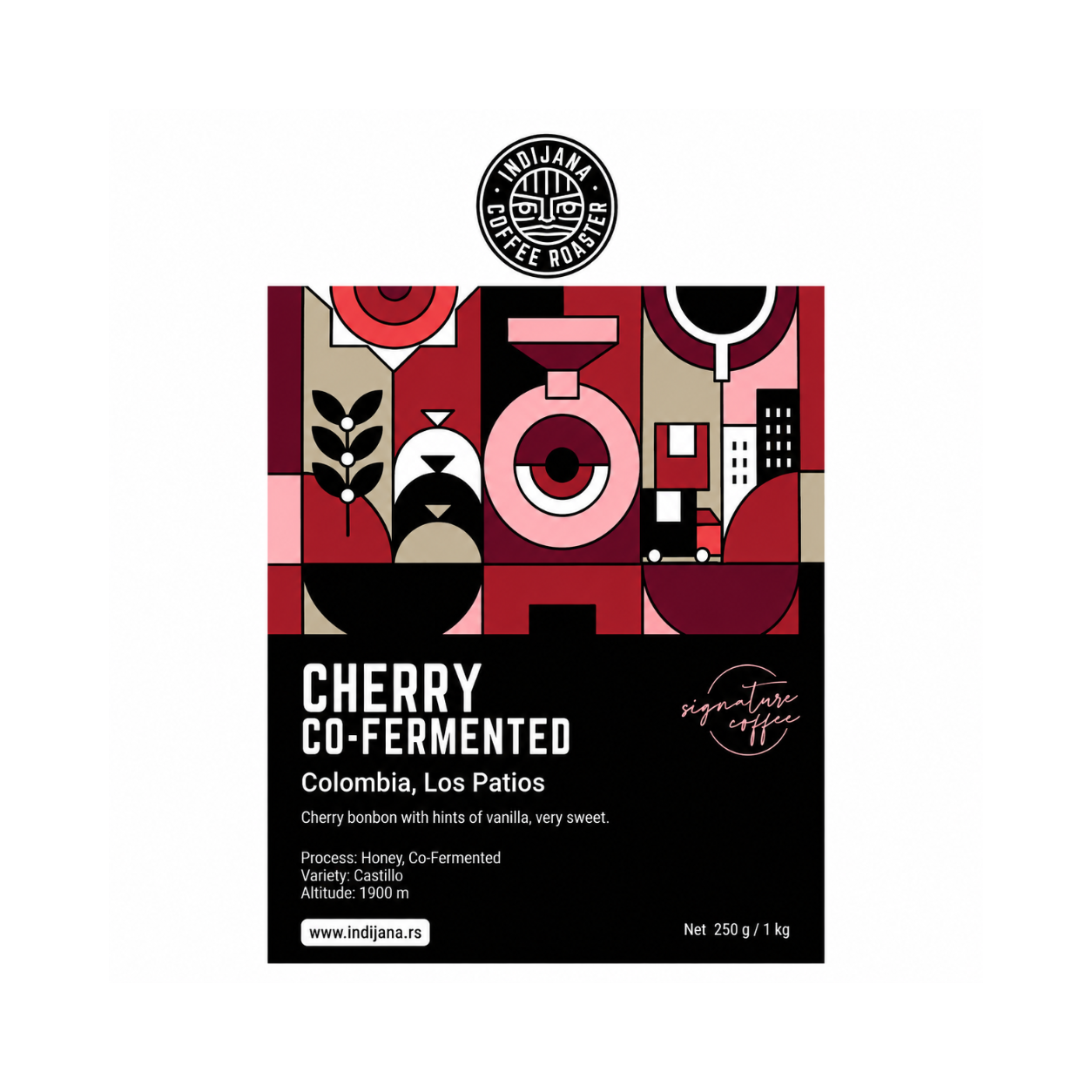 Indijana Coffee | Colombia Cherry Co-Fermented – Signature specialty kafa