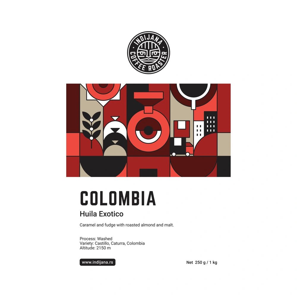 Indijana Coffee | Colombia Huila Exotico specialty kafa - Brew Society