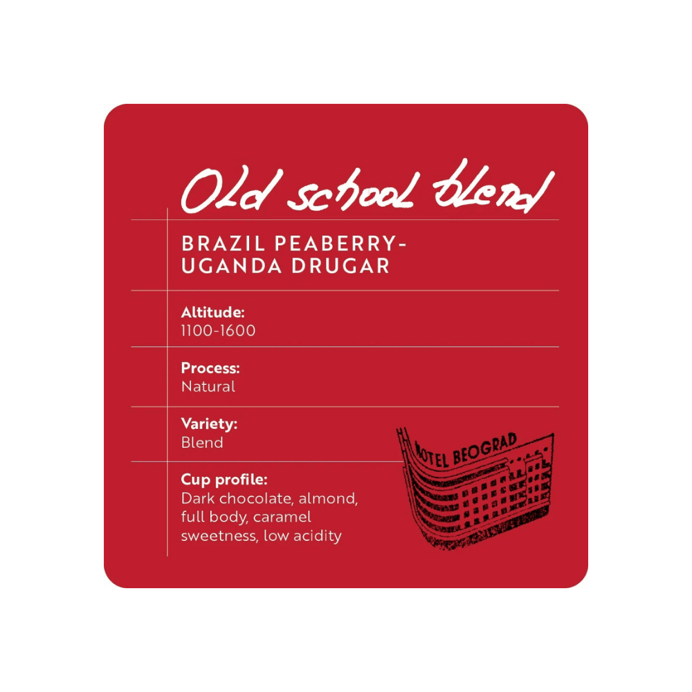 Hotel Beograd 1937 Old School Blend - Brew Society