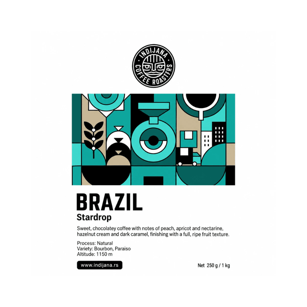 Indijana Coffee | Brazil Stardrop specialty kafa - Brew Society