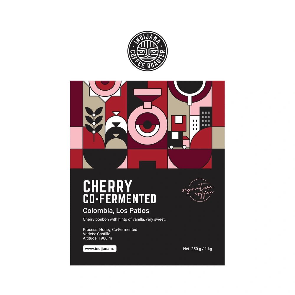 Indijana Coffee | Colombia Cherry Co-Fermented – Signature specialty kafa - Brew Society