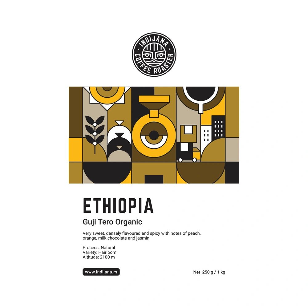 Indijana Coffee | Ethiopia Guji Tero Organic specialty kafa - Brew Society