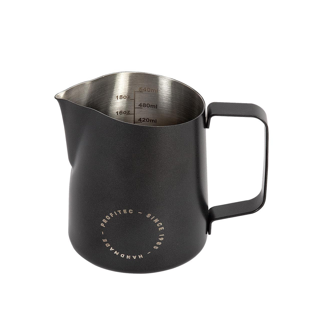 Profitec Pitcher za mleko mat crni 550 ml - Brew Society